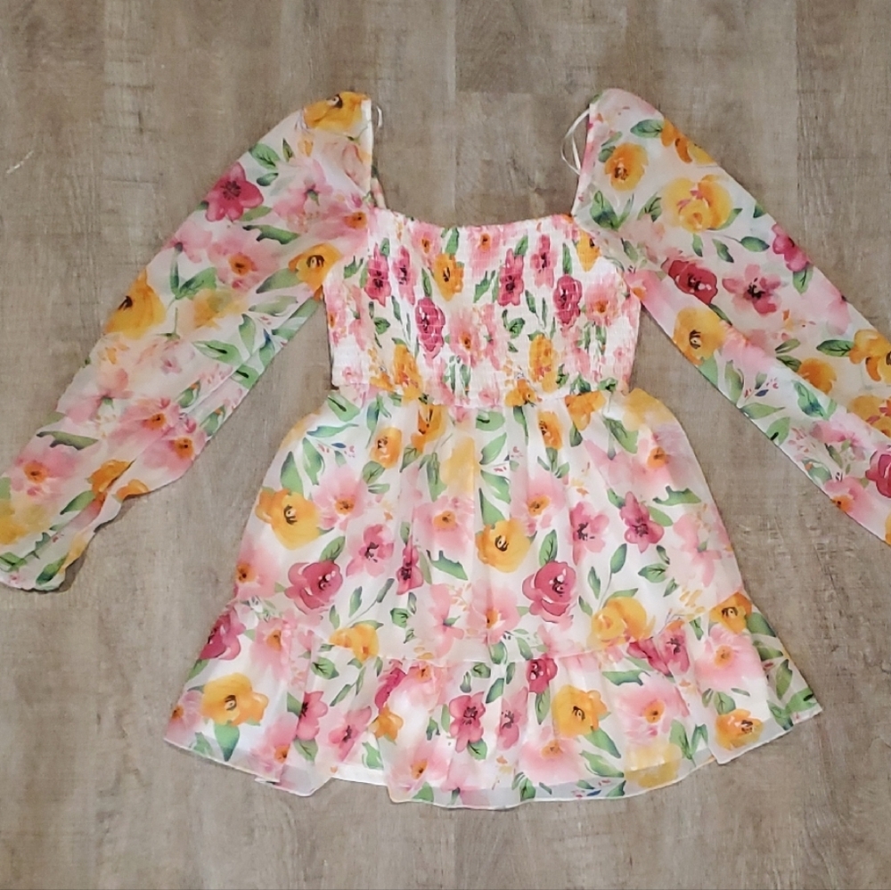 Charlotte Russe Multicolor Floral Dress